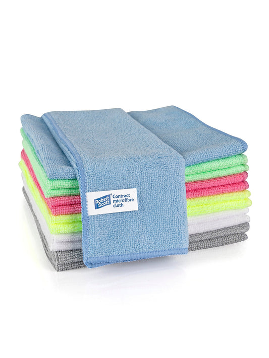 Contract Microfibre Cloth x 10