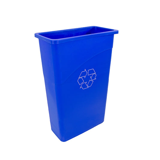 Recycling Wall Hugger Bin 90L Blue