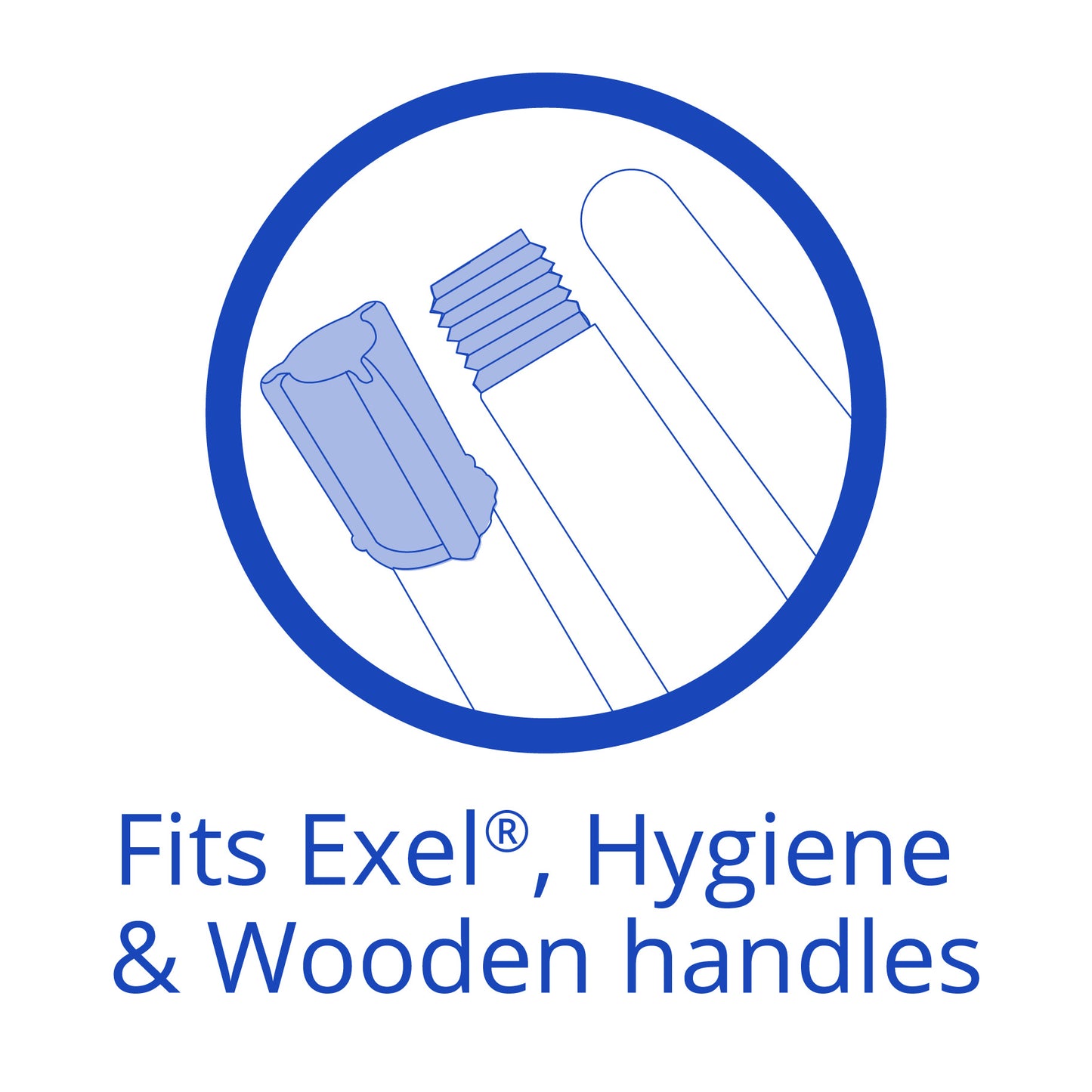 Big White Exel® Prairie Mop Stubby 197g