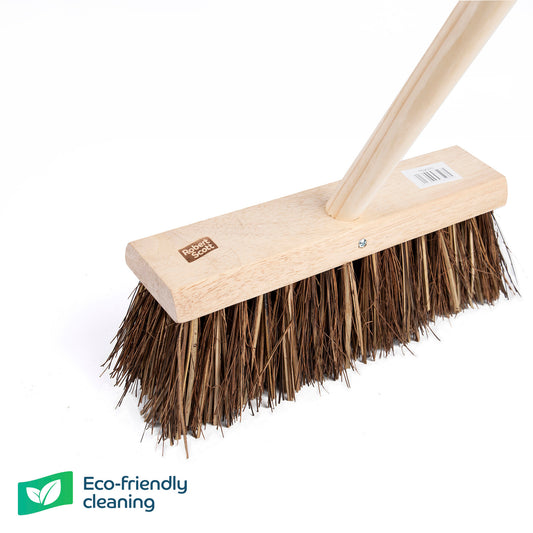 Wooden Broom FSC Square Yard Stiff
