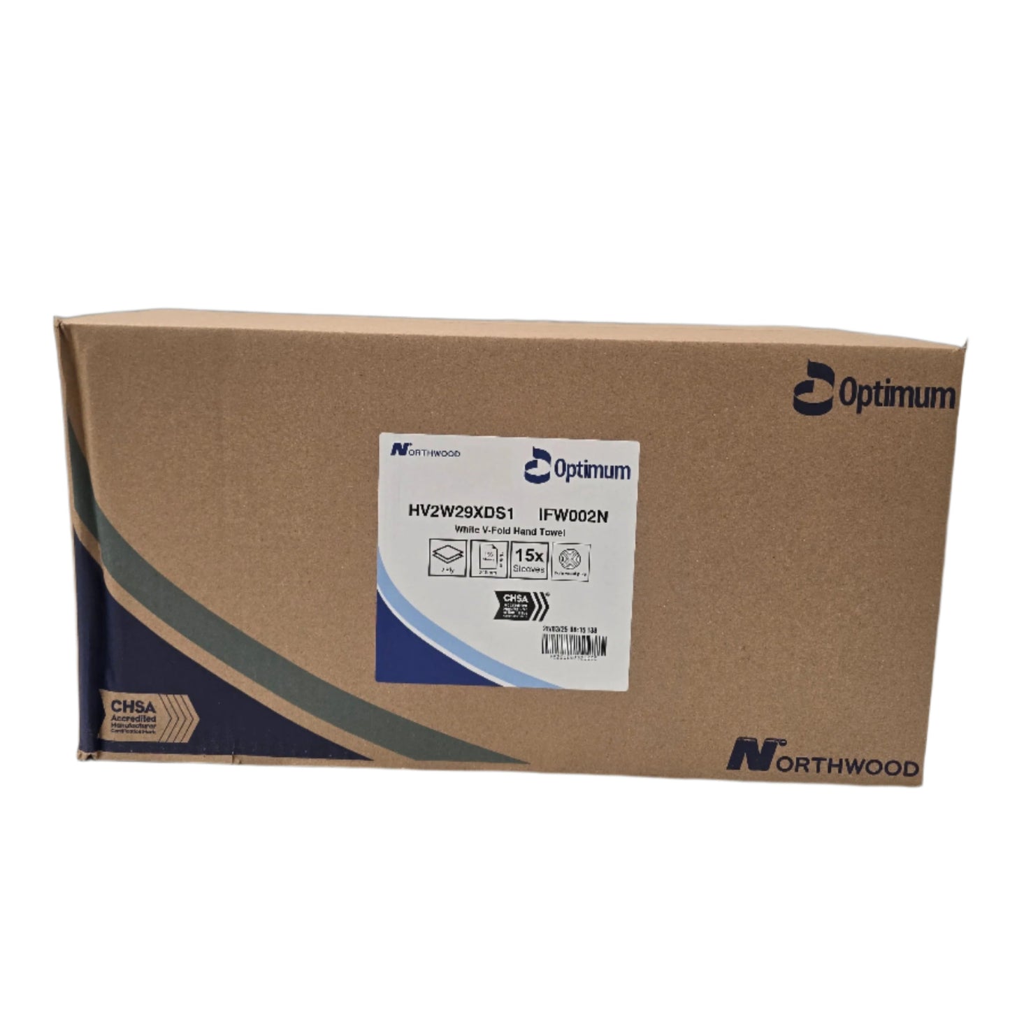 Interfold White Towel 2 ply x 2940