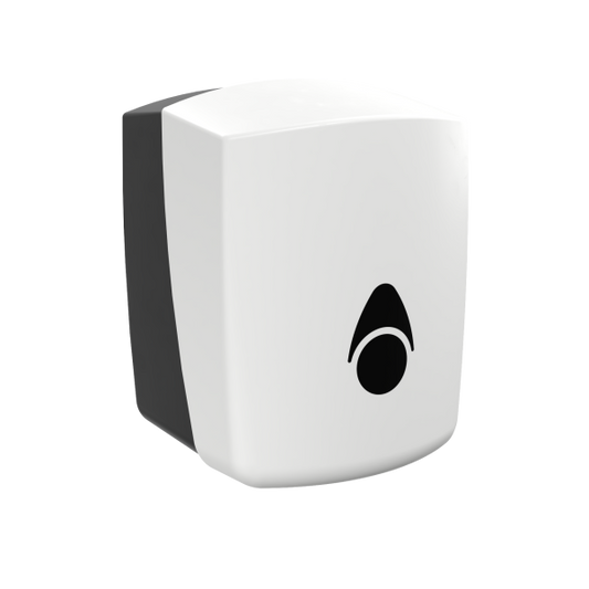 Myriad White Centre Feed Dispenser