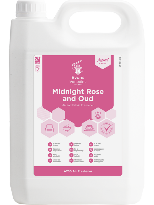Air and Fabric Freshener - Midnight Rose and Oud - 5 ltr