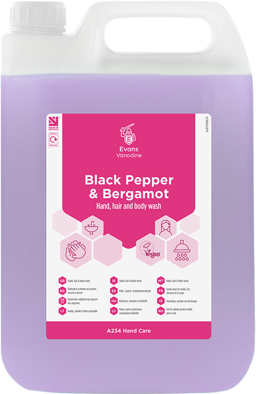 Black Pepper & Bergamot - 5 ltr