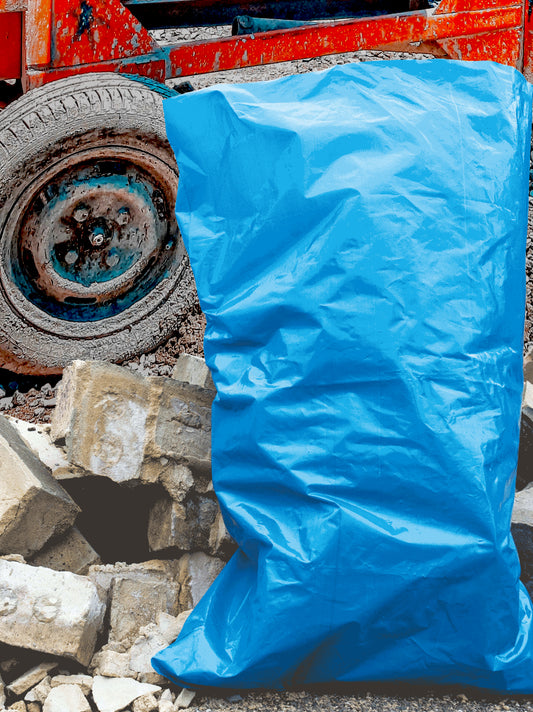 Blue 60L Rubble Sack x 100