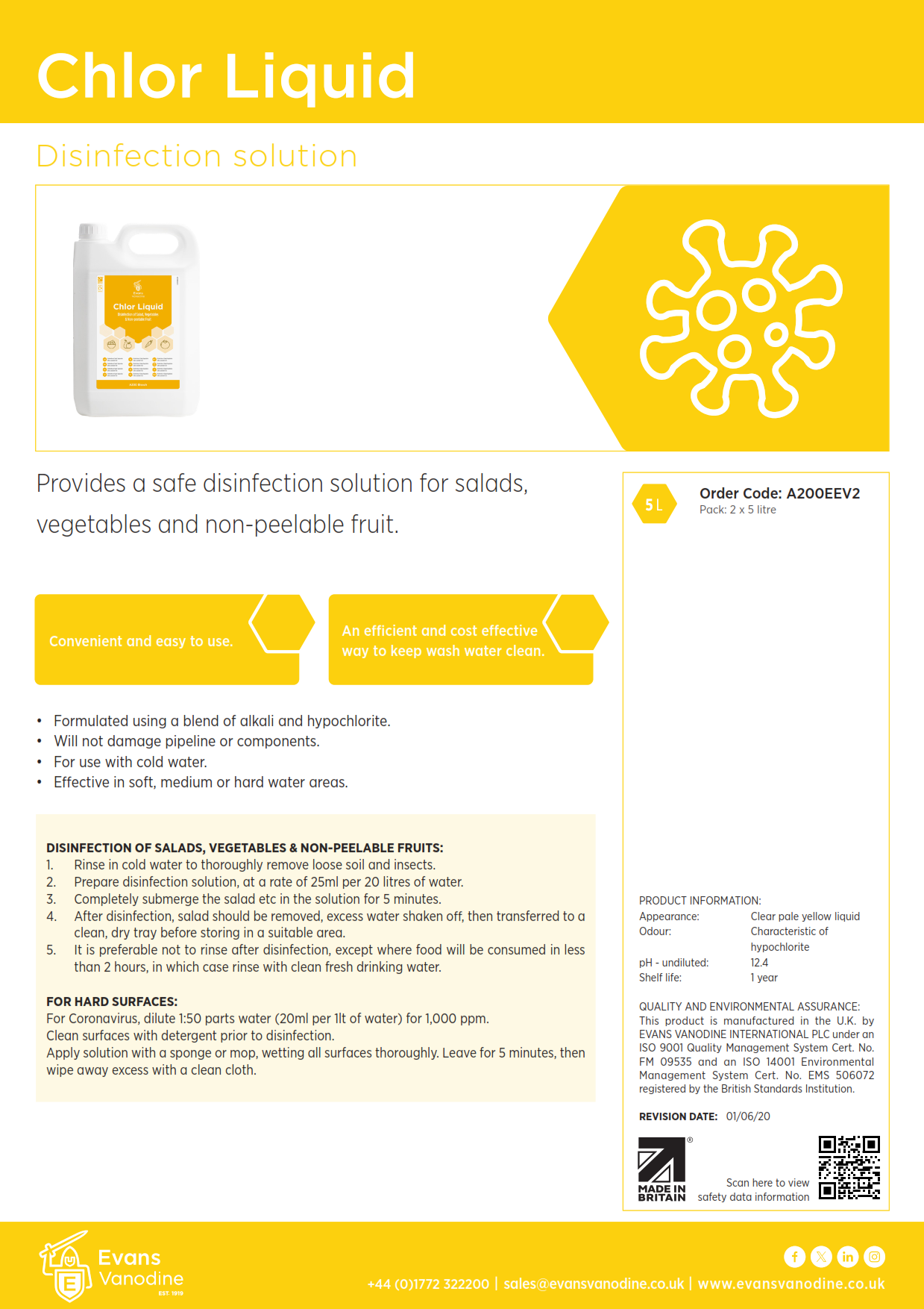 Chlor Liquid - 5 ltr