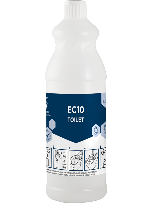 EC10 Toilet Toilet Cleaner Bottle 6 x 1
