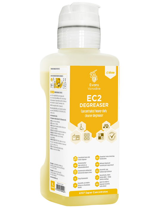 EC2 Heavy Duty Cleaner & Degreaser 4 x 1 ltr