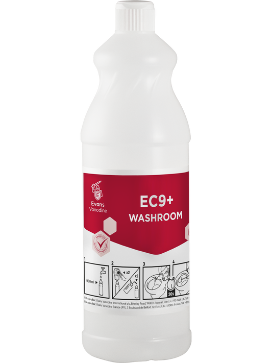 EC9+ Bottle with Angled Dispensing Cap 6 x 1