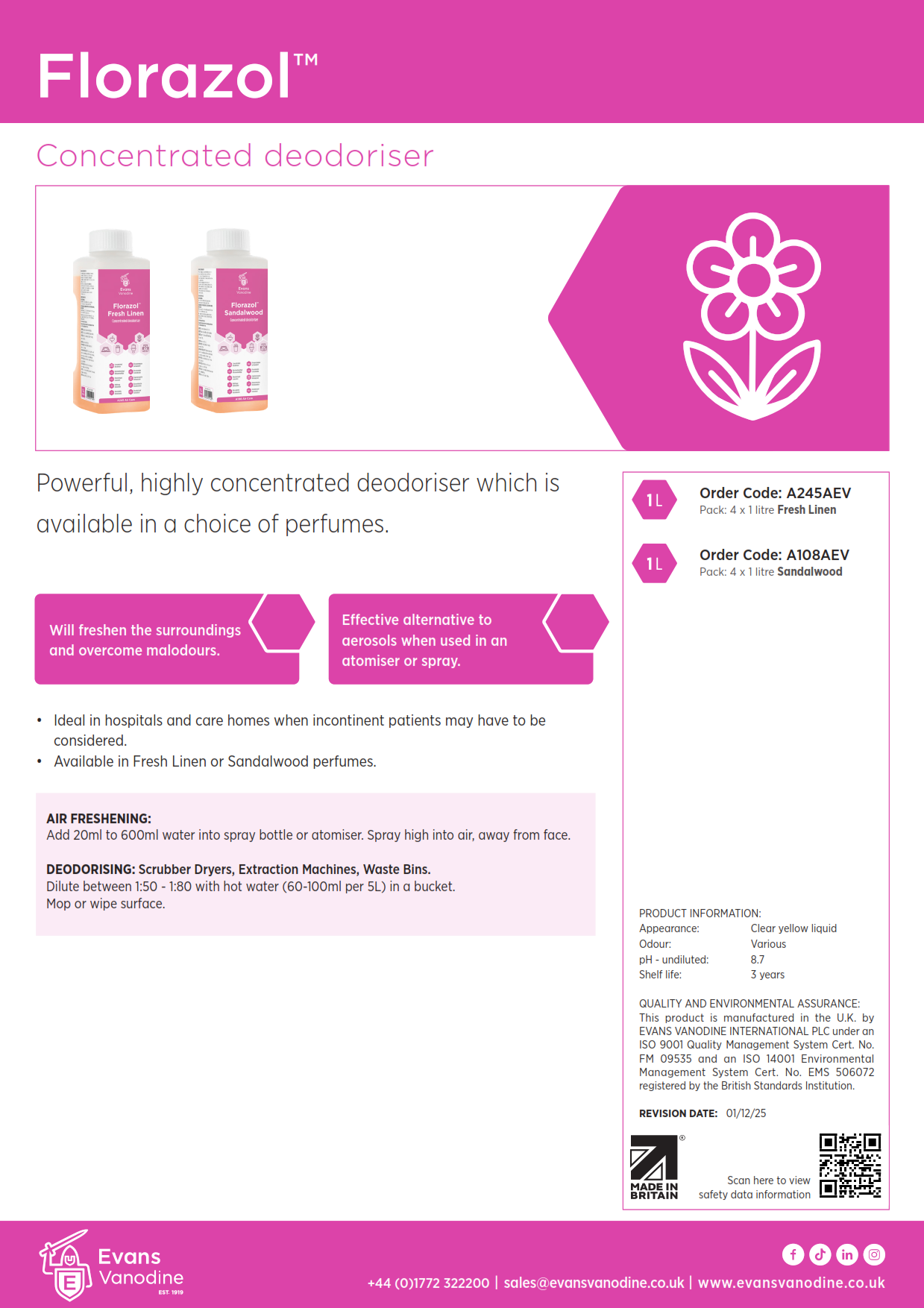 Florazol Freesia - 1 ltr
