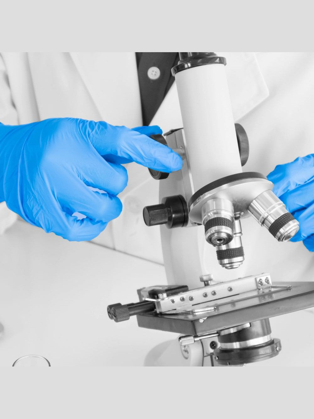 Blue Nitrile Powder Free Disposable Glove