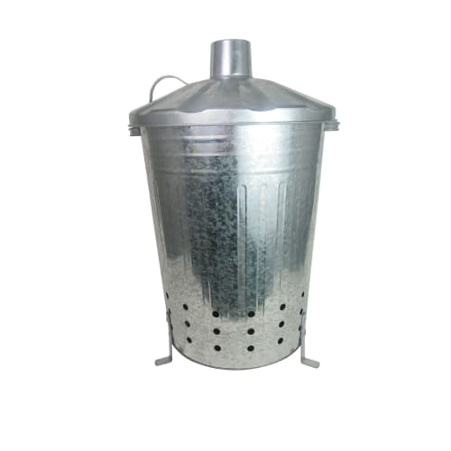 Galvanised Garden Incinerator Fire Bin