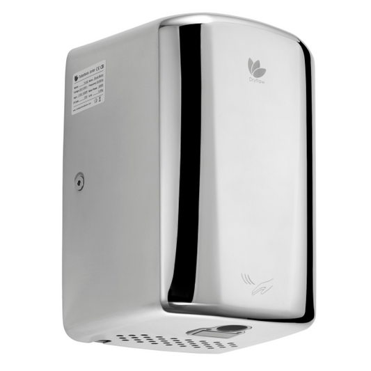 Polished Stainless Turbo Junior Plus Hand Dryer