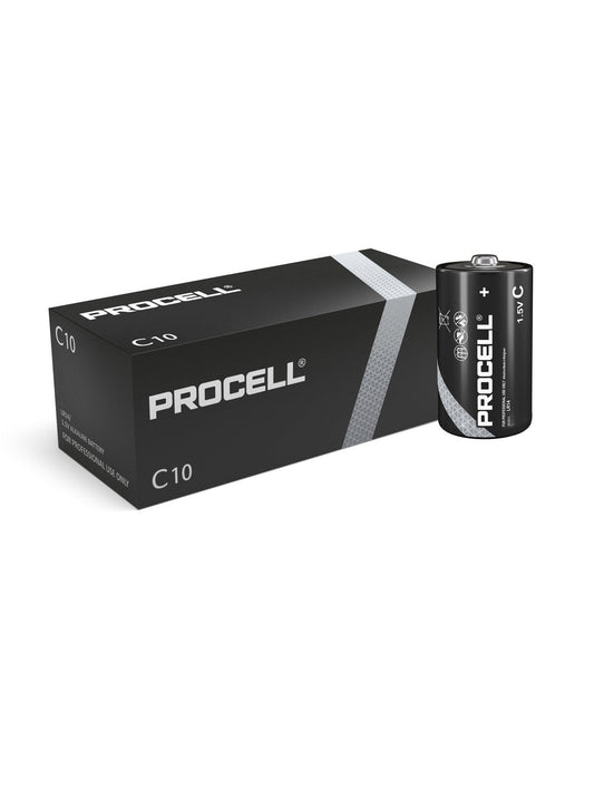 Duracell Procell Constant C LR14 PC1400 Batteries | Box of 10