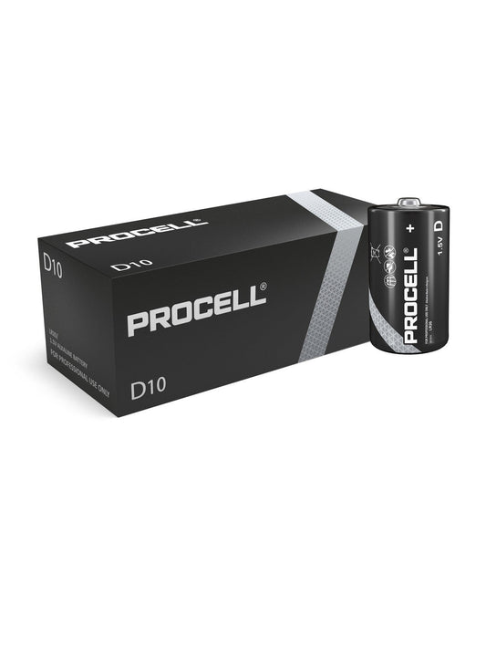 Duracell Procell Constant D LR20 PC1300 Batteries | Box of 10
