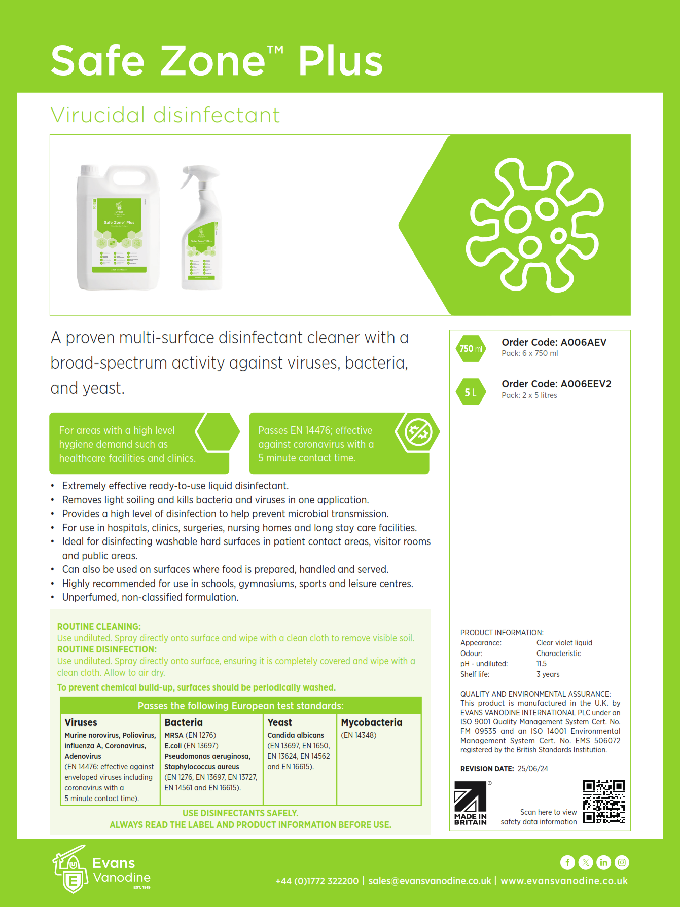 Safe Zone Plus - 5 ltr
