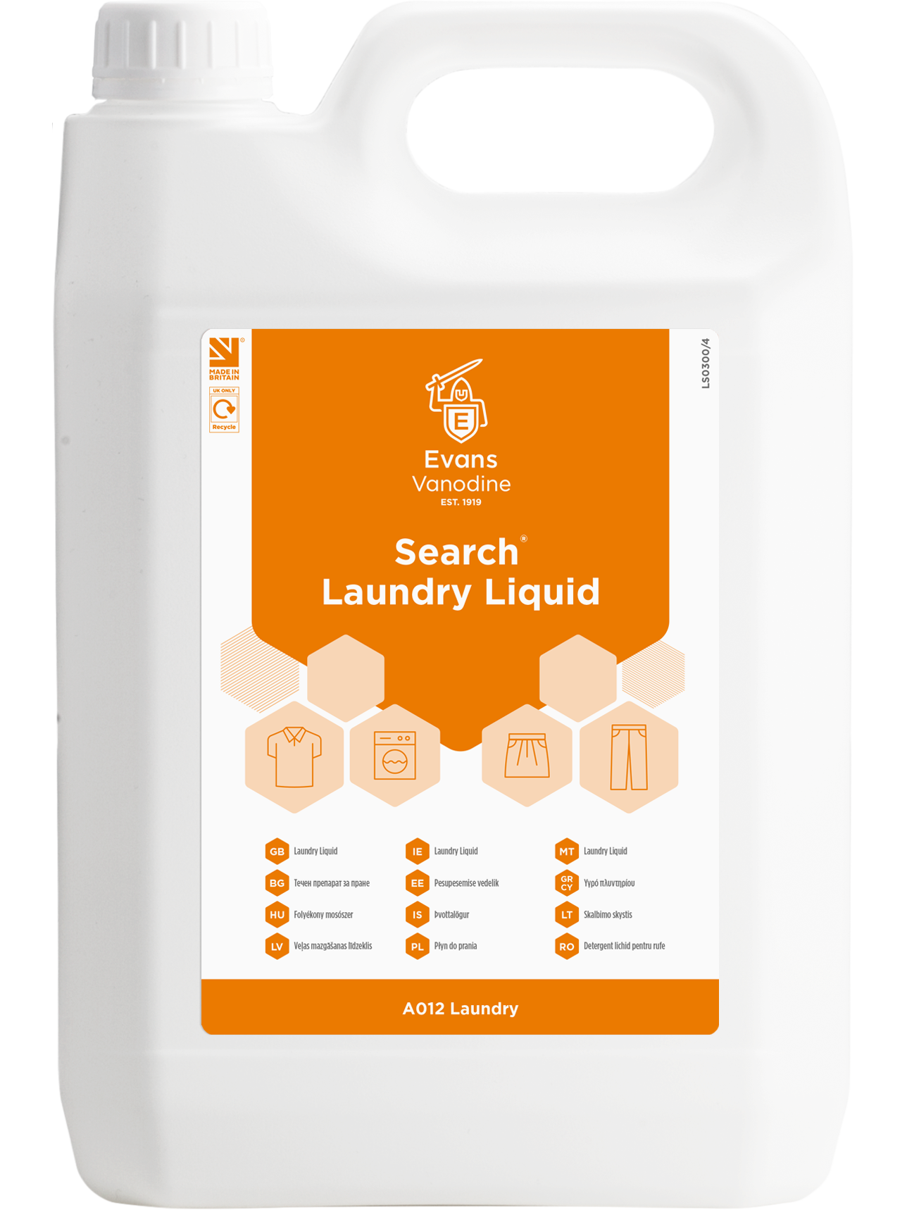 Search Laundry Liquid - 5 ltr