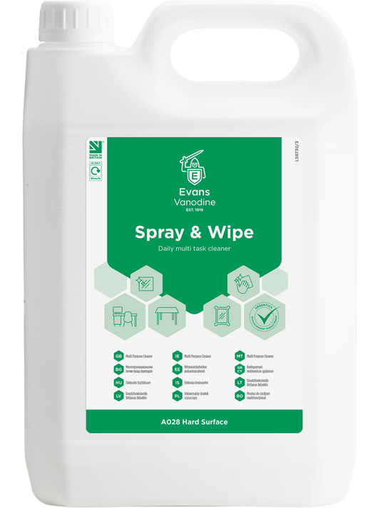 Spray & Wipe - 5 ltr
