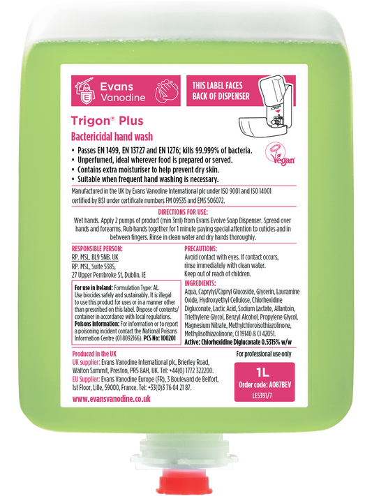 Trigon Plus - 6 x 1 ltr Evolve Cartridge
