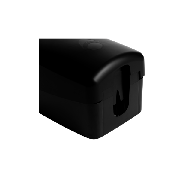 Myriad Matte Black Recycled Centrefeed Dispenser