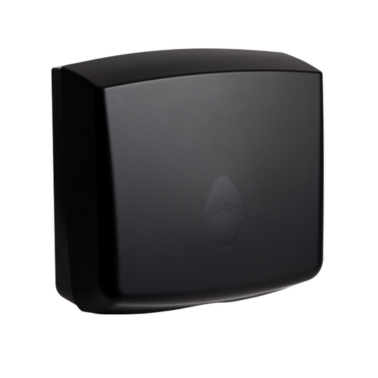Myriad Matte Black Recycled Hand Towel Dispenser