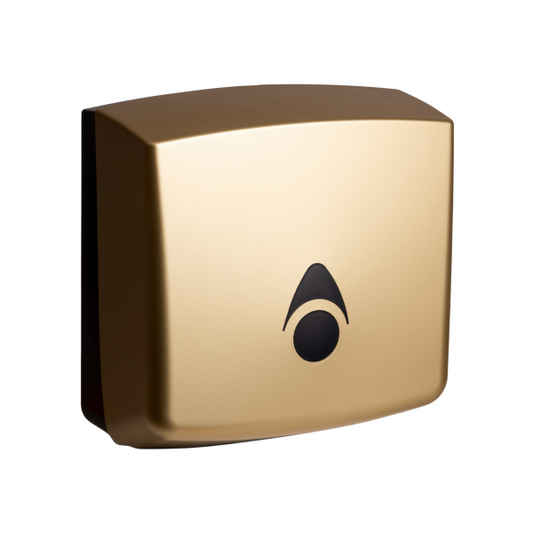 Myriad Matte Brass Recycled Hand Towel Dispenser