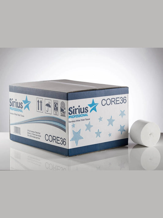 CORE36 - Coreless Toilet Roll 88 Meter x 36 Rolls