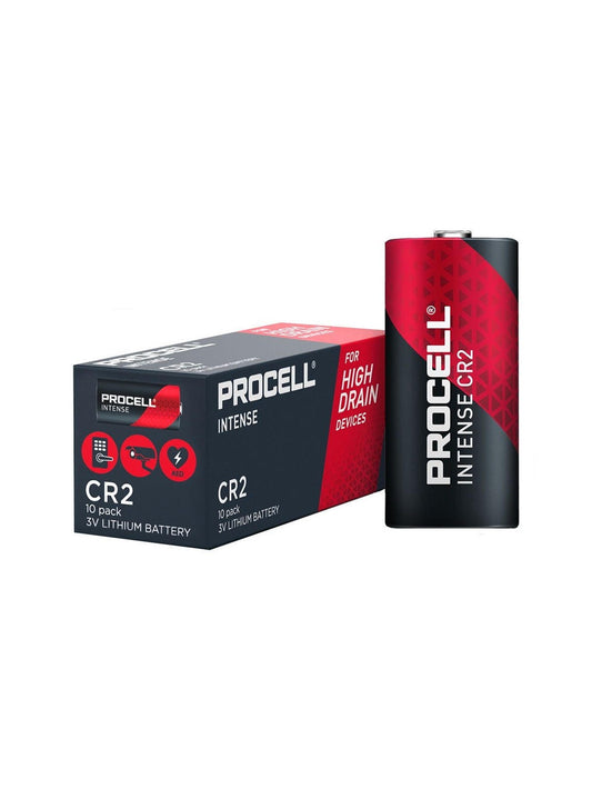Duracell Procell Intense CR2 Batteries | 10 Pack