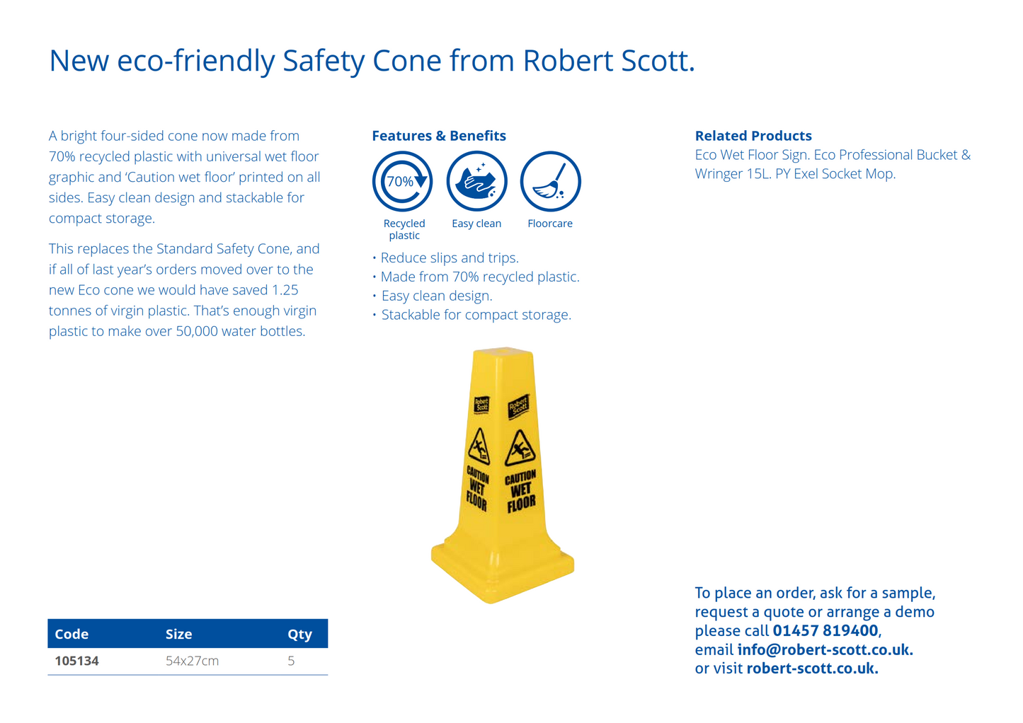 Eco Safety Cone