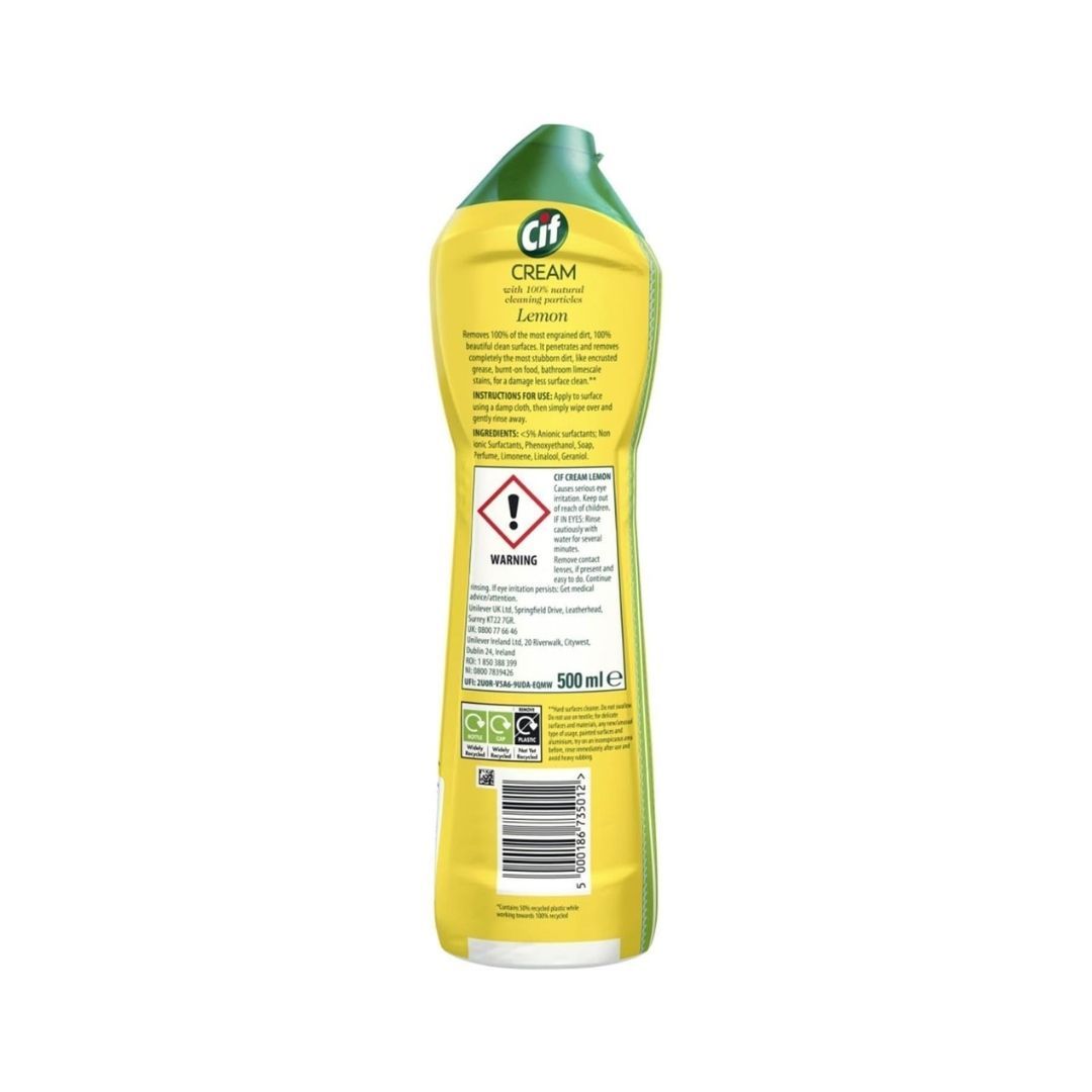 Cif Cream Cleaner Lemon 500 ml