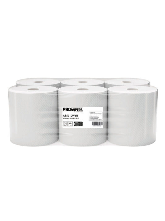 White Absorba Roll x 6 Rolls