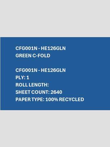 CFG001N – Green C-Fold
