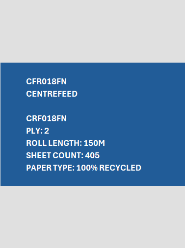 CFR018FN - Flatsheet Centrefeed 150M