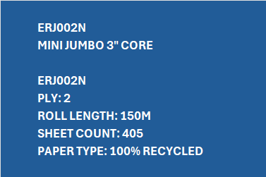 ERJ002N – 3" Mini Jumbo 150M