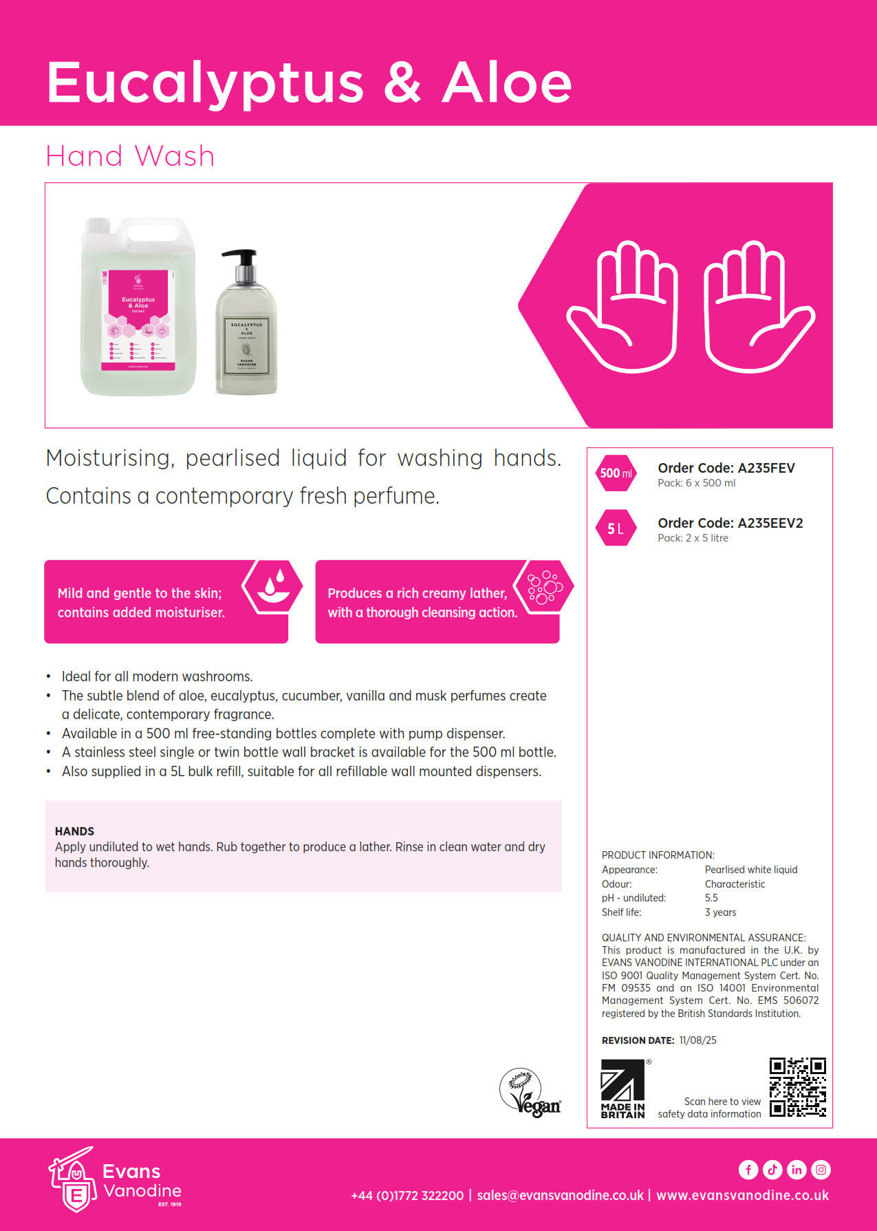 Eucalyptus & Aloe - 5 ltr