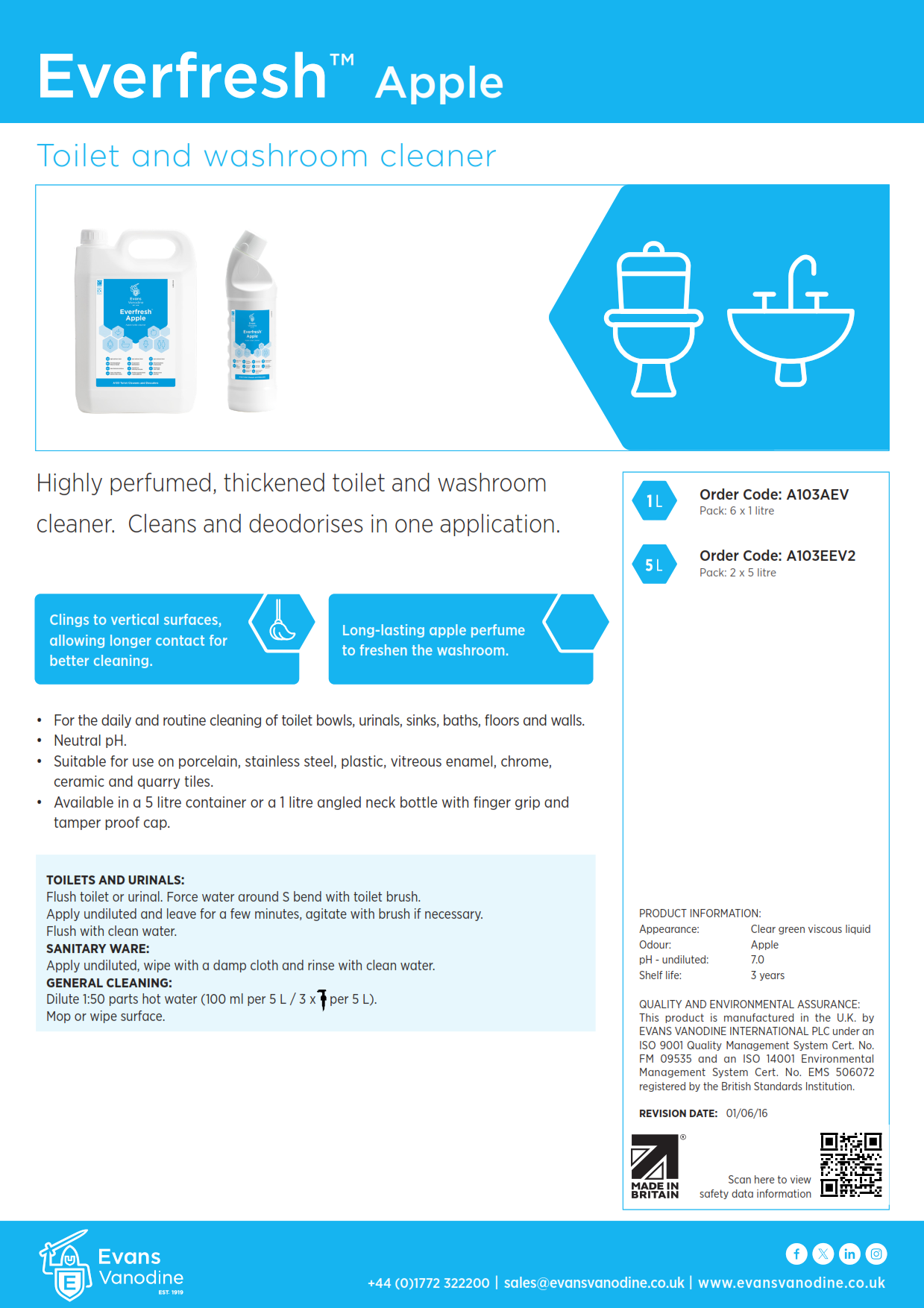 Everfresh Apple - 1 ltr