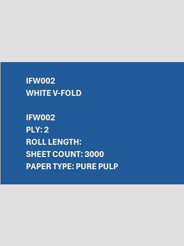 IFW002 – White V-Fold
