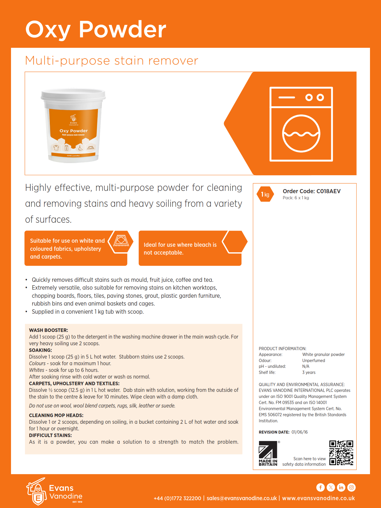 Oxy Powder - 1 kg