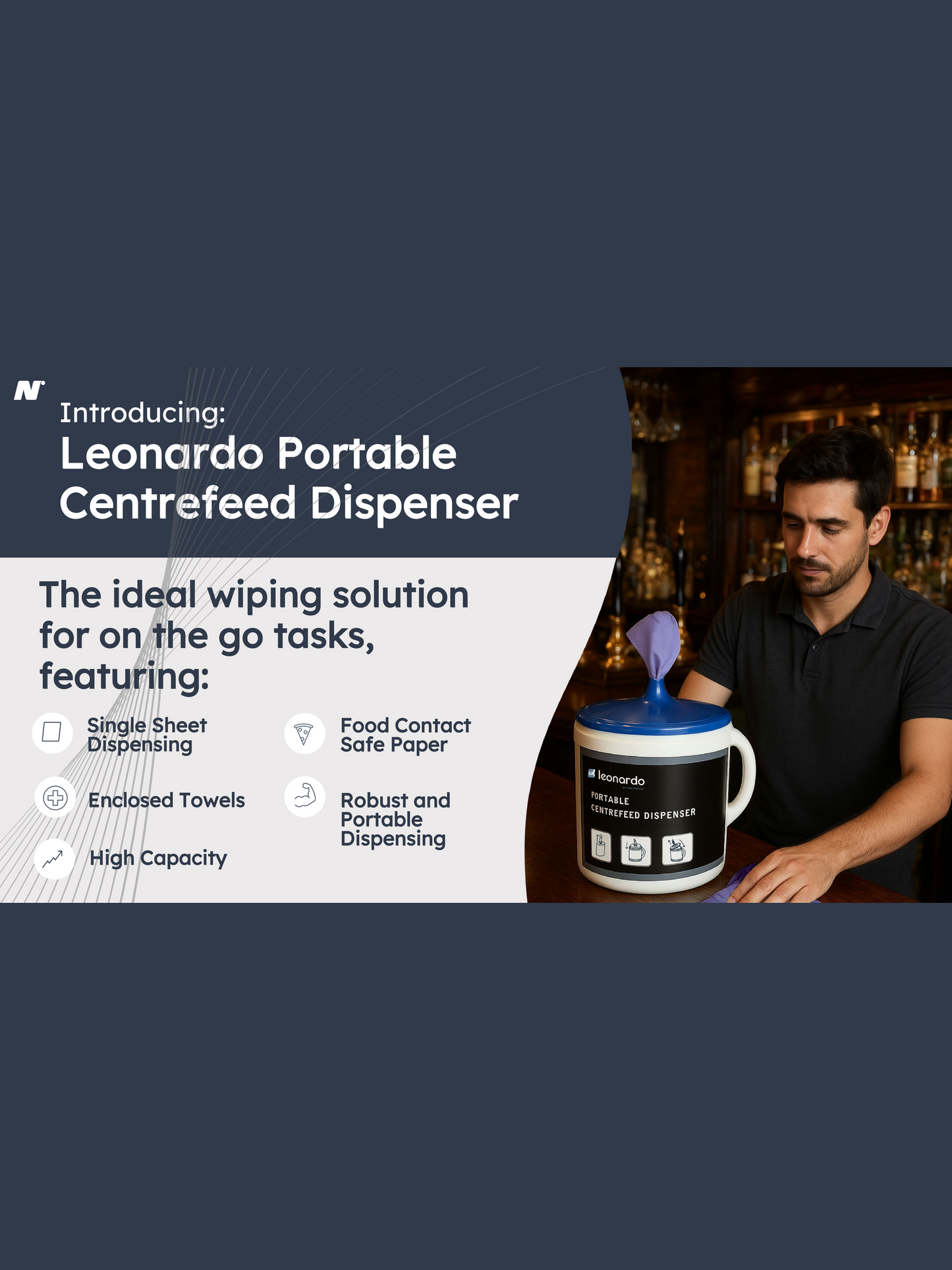 Portable Centrefeed Dispenser