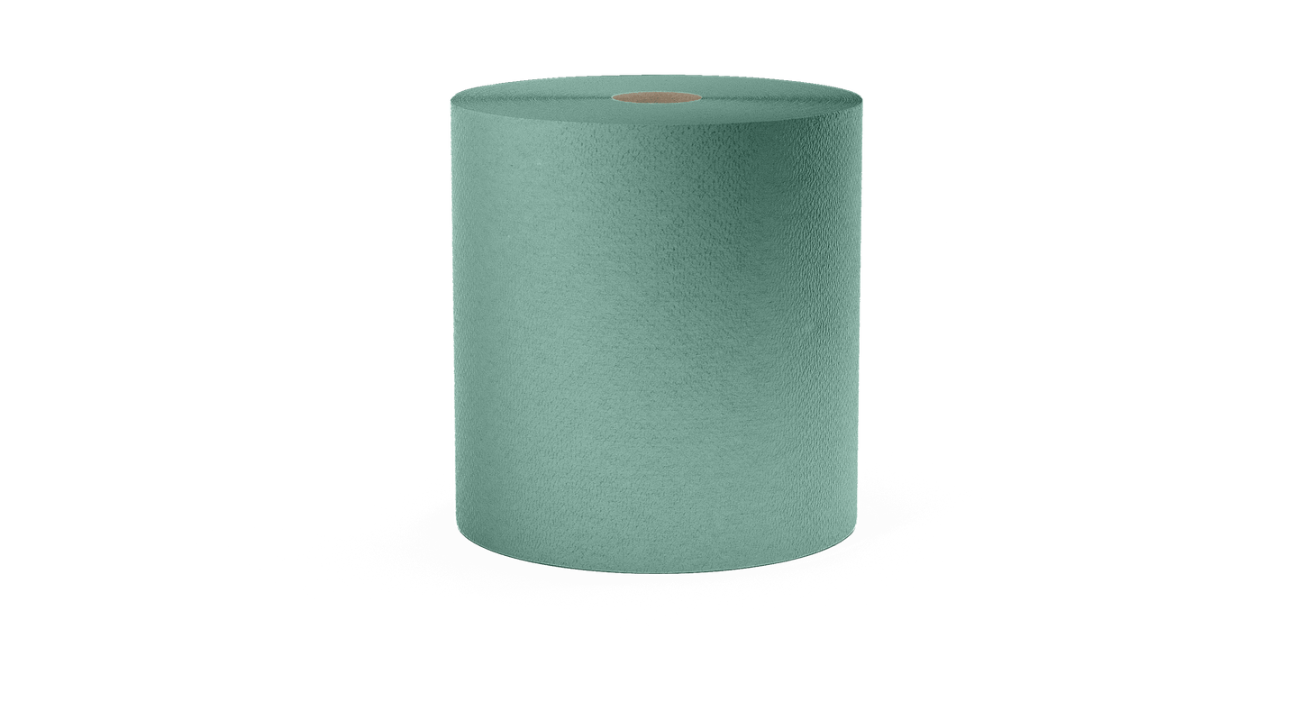 RTG001 – Green Embossed Roll Towel