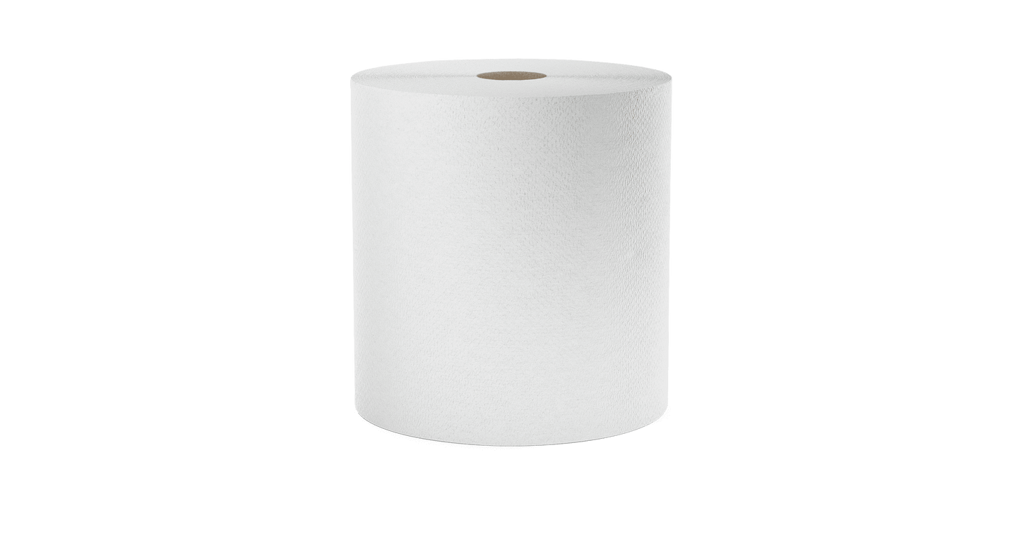 RTW175 – White Embossed Roll Towel