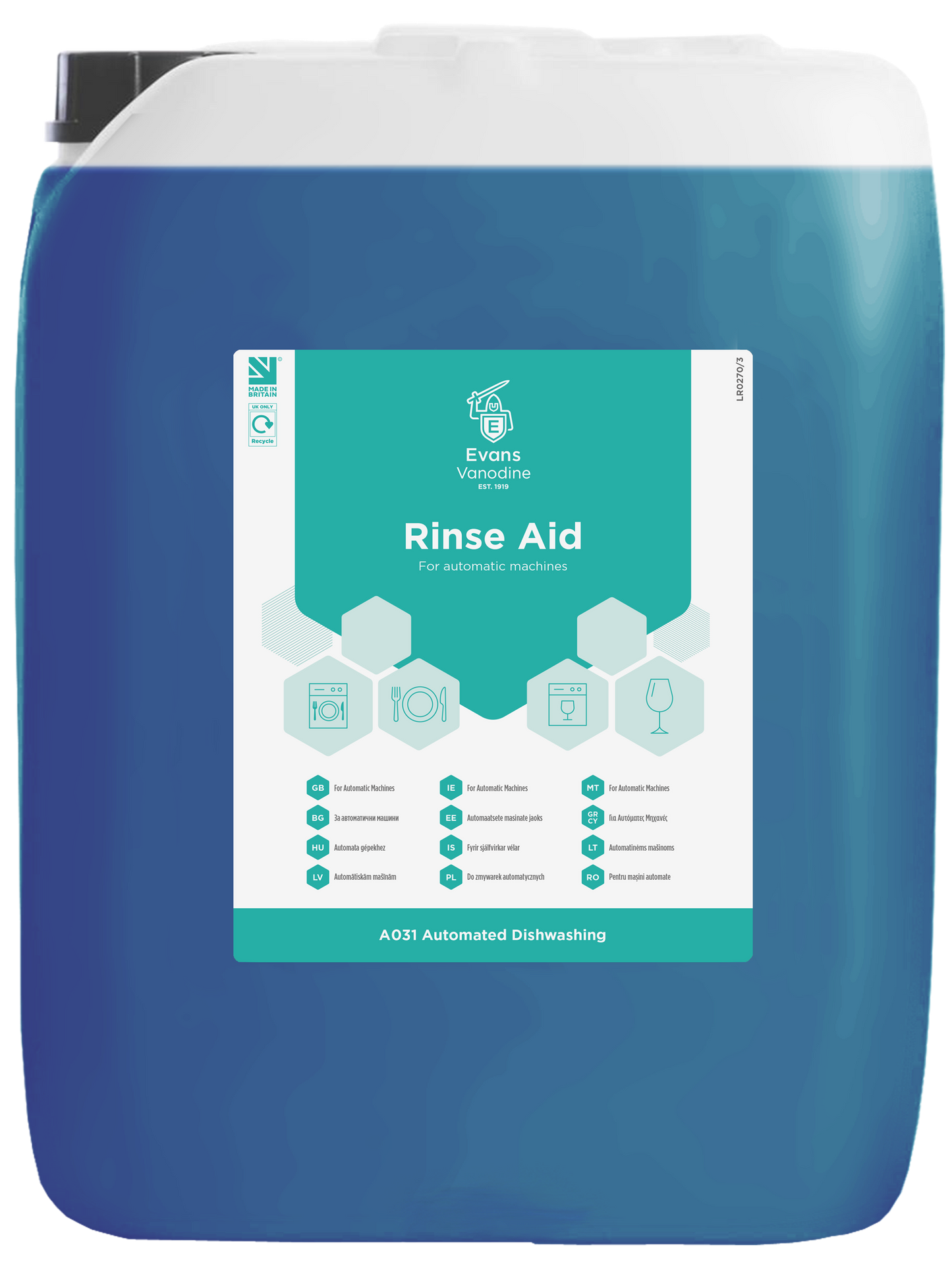 Rinse Aid - 20 ltr