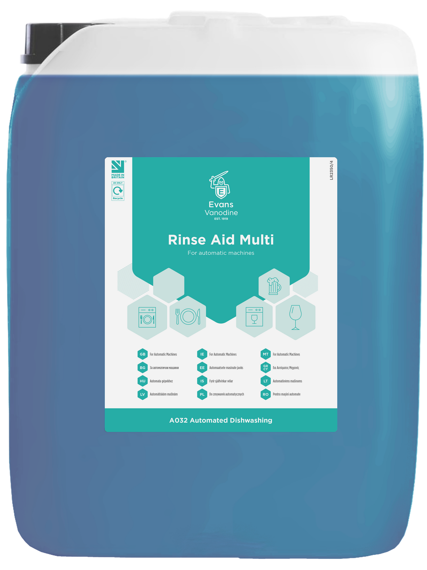 Rinse Aid Multi - 20 ltr