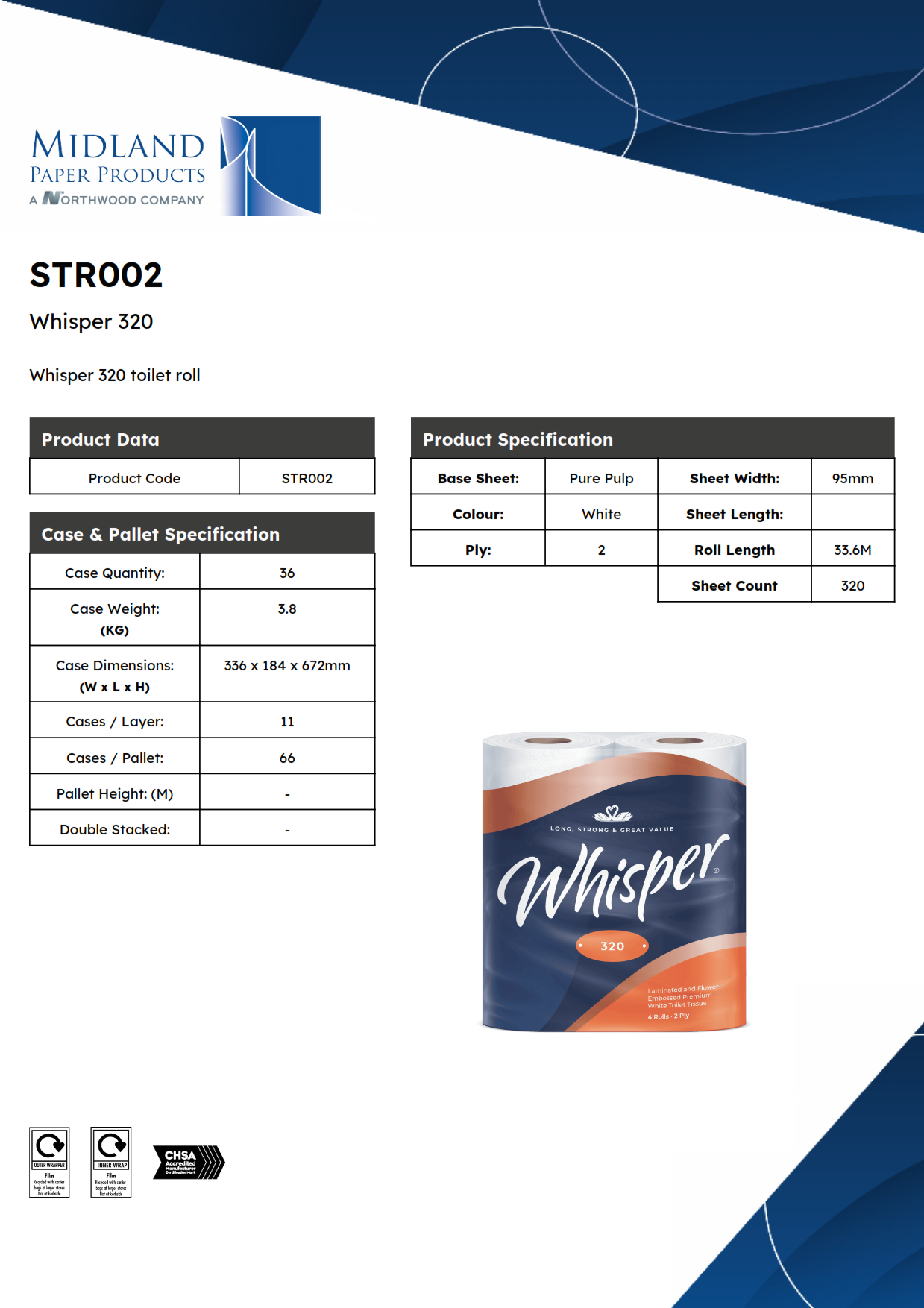 STR002 – Whisper 320