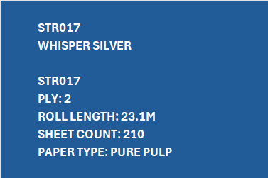 STR017 – Whisper Silver