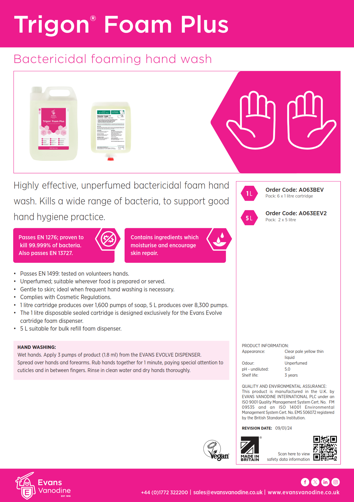 Trigon Foam Plus - 5 ltr