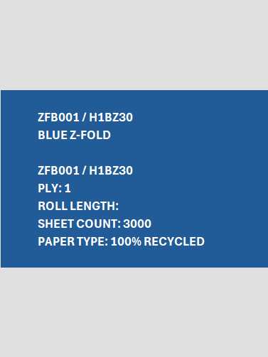 ZFB001 – Blue Z-Fold