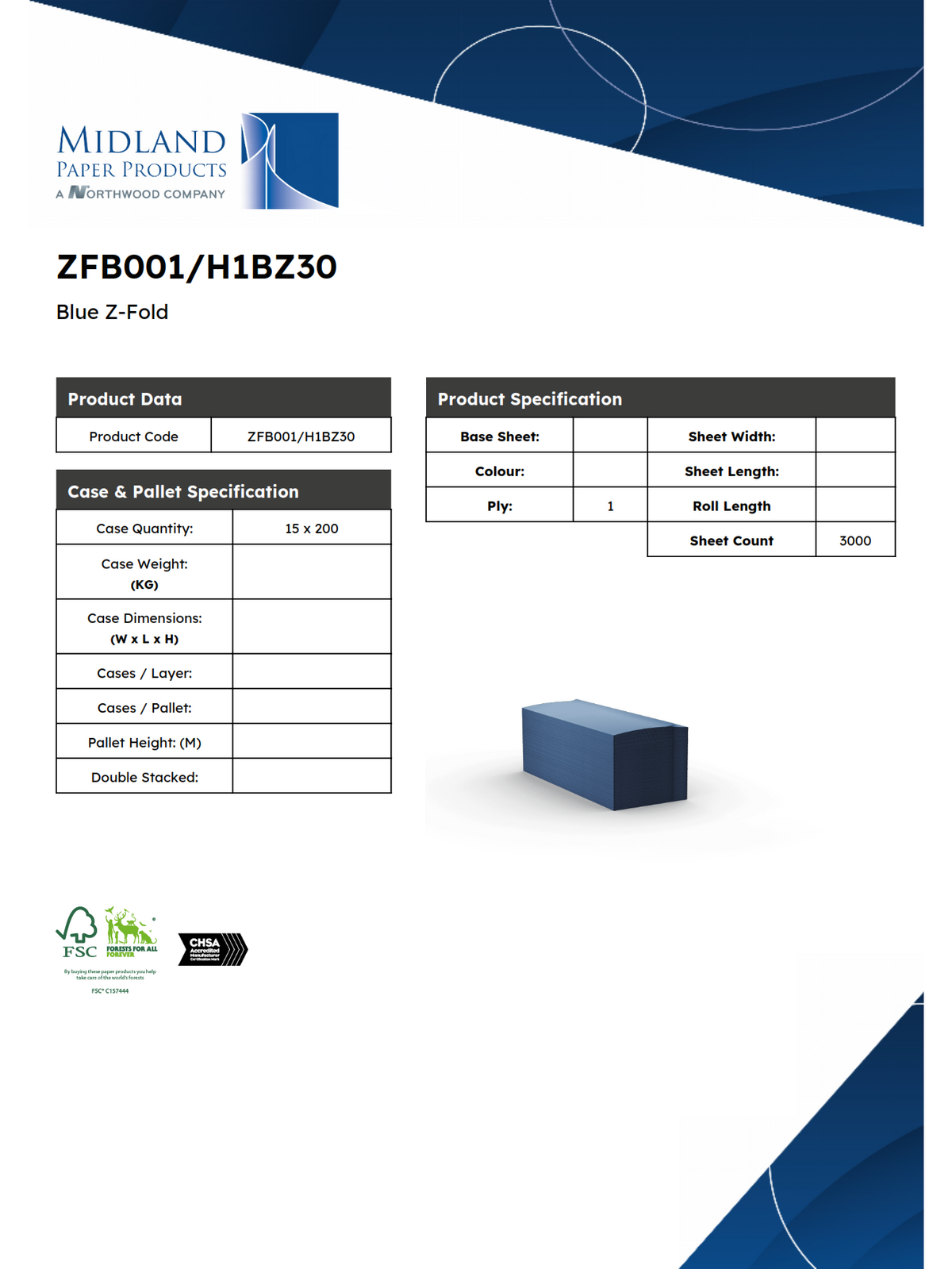 ZFB001 – Blue Z-Fold