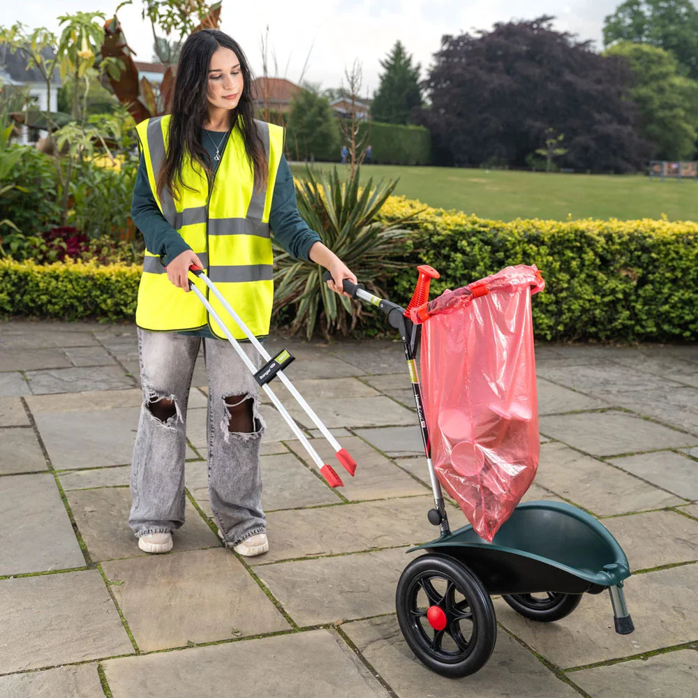 Handi Cart LITE - Foldable Litter Picking Cart