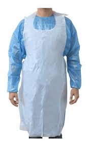 White Aprons NHS Spec Flat Pack - 100